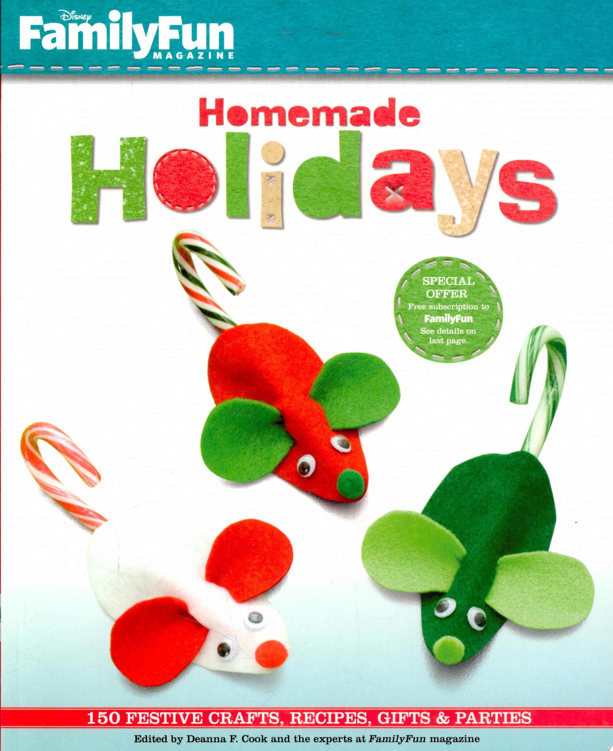 Image for "FamilyFun Homemade Holidays"