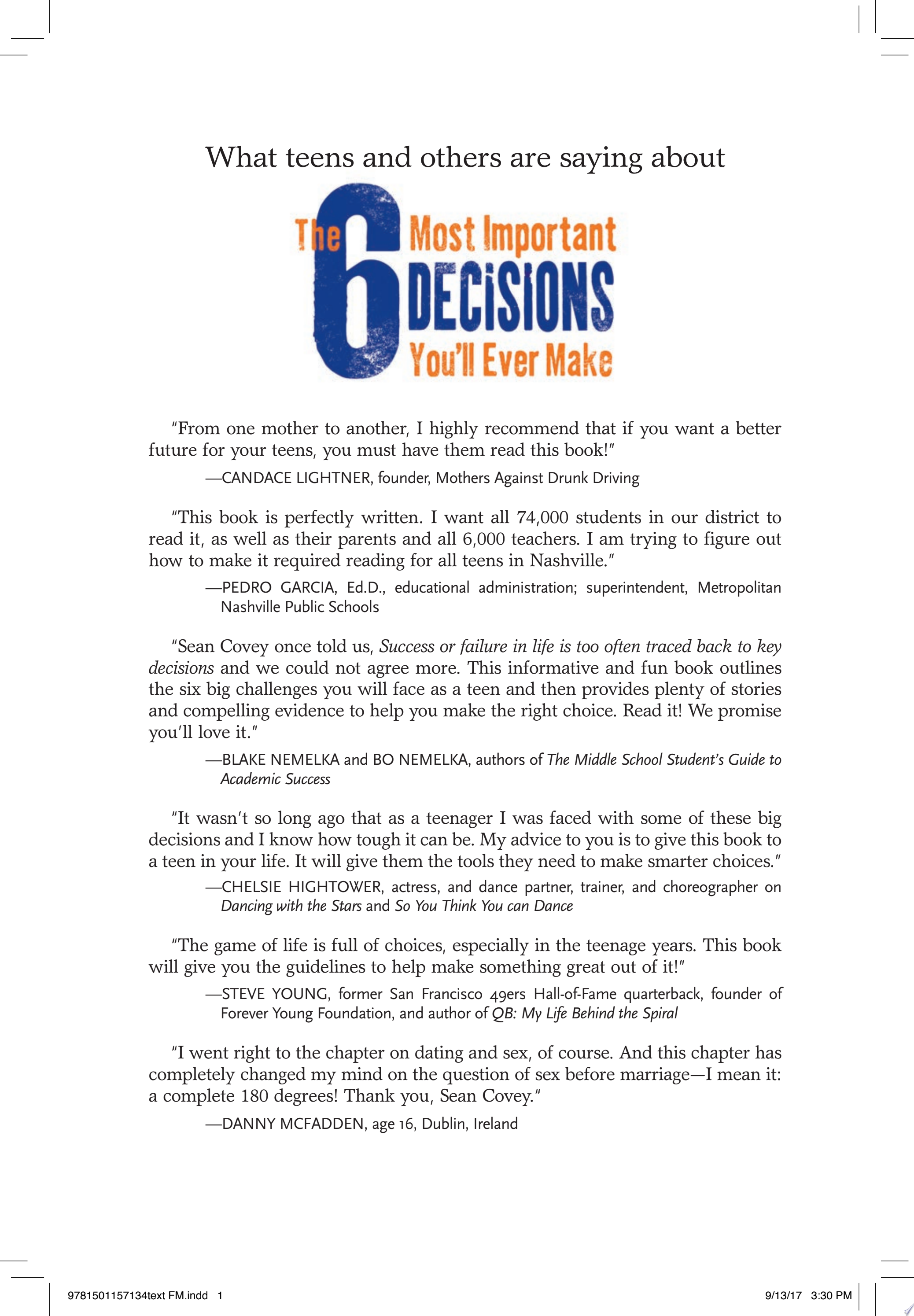 Image for "The 6 Most Important Decisions You&#039;ll Ever Make"