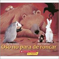 The cover for "Oso no para de roncar".