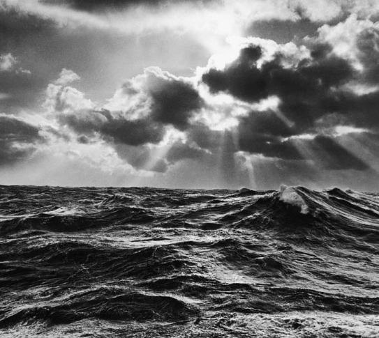 North Atlantic Squall, 1943 - Photographed by William Vandivert