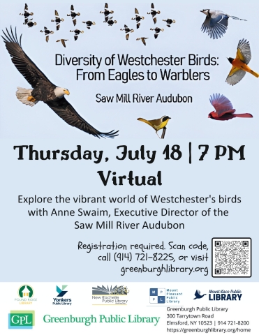 flyer for the event with birds on it