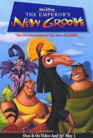 witch, llama and other main characters of the film "The Emperor's New Groove"
