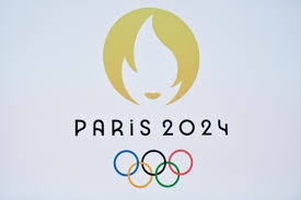 official paris 2024 olympic logo with flame 