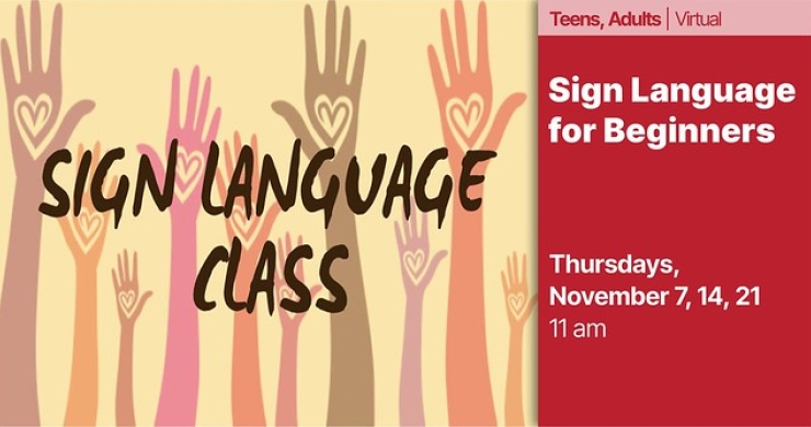 sign language nov 7 virtual