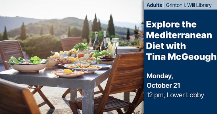 mediterranean diet oct 21 will library